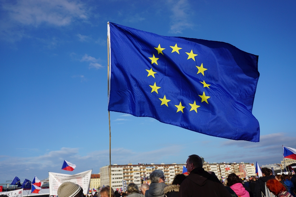 Tschechen sind für einen Verbleib in der EU, aber auch gegen Lobbyismus. Foto: K. Kountouroyanis