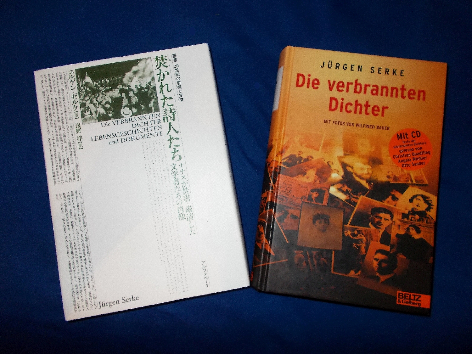 Die verbrannten Dichter - Lebensgeschichten und Dokumente auf Deutsch und Japanisch
