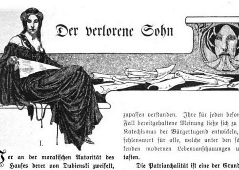 Aus fremden Zungen 1905: Der verlorene Sohn Aus fremden Zungen 1905: Der verlorene Sohn